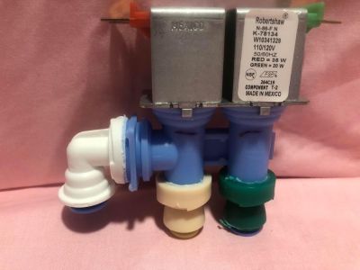 #1410 Refrigerator Water Inlet Valve Assembly Part # W10341329