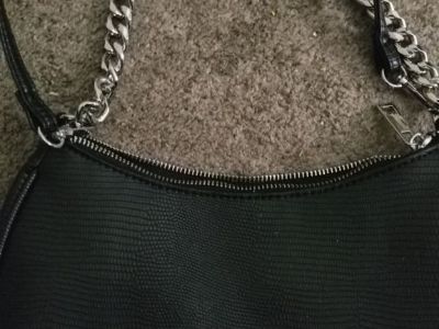For sale black crocodile handbag