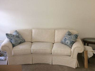 White sofa