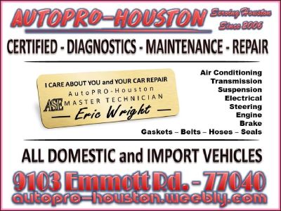 Mobile Mechanics Jersey Village TX and All Houston Since 2006