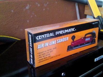 Central Pneumatic Air in line Sander