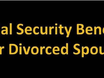 Social Security Benefits For Divorced Spouse