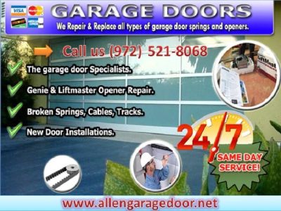 24/7 Residential Garage Door Installation ($25.95) Allen|Dallas,75071, TX