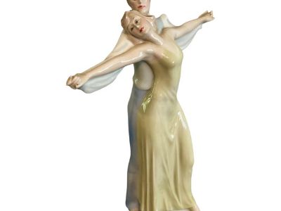 Vintage Retired Royal Doulton 1985 Reflections Tango Hn-3095 Porcelain Figurine
