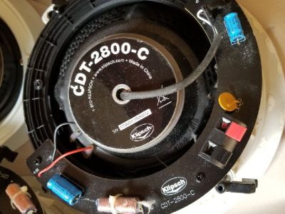 Klipsch ceiling speakers