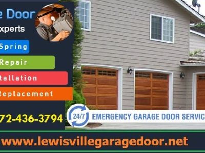 Top Most Rated Garage Door Repair Lewisville, 75056 TX - $25.95