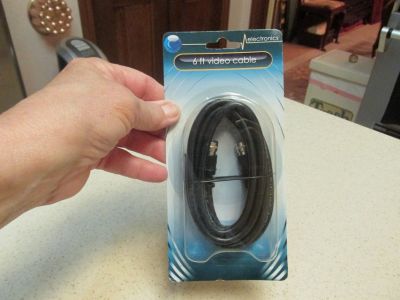 6-Foot TV - Video Cable - New Sealed Package