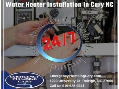 Looking For Water Heater Installation in Cary NC?