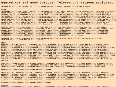 We Want to Buy Your Computer Equipment!