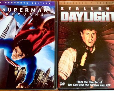 "Superman Returns" & "Daylight" $5 Dvd Combo Special