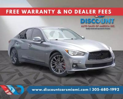 2018 INFINITI Q50 RED SPORT 400 Sedan 4D