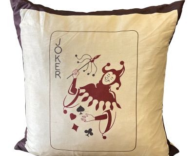 20th Century Joker Pillow