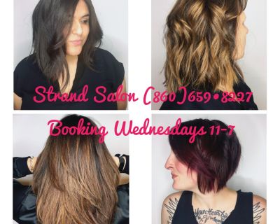 New stylist on the floor offering $20 haircut & blow dries at Strand Salon every Wednesday 11am-7pm! I am looking to build my clientele and my portfolio. All cuts come with professional consultation, shampoo & condition (as well as relaxing scalp massage) and style!