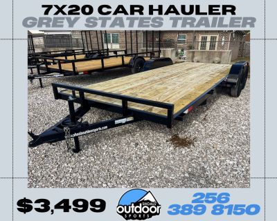 2026 Grey States 7X20 CAR HAULER Utility Trailers Tuscumbia, AL