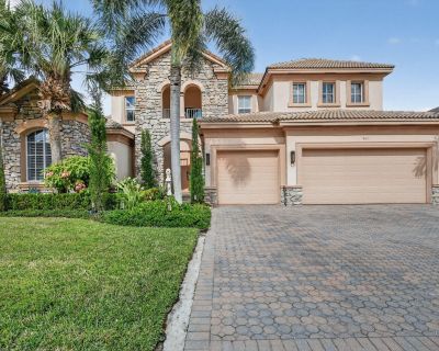 9167 Oak Alley Drive. Property for Rent in Lake Worth, FL for $7,500 with 5 bedrooms and 4 full baths. This 4,074 square foot property was built in 2006.. Upgraded 4000+ 5 bedroom, 4 baths, plus a den with new flooring, light fixtures, bathrooms, recently painted, and updated landscaping. Master bedroom, master bath, and guest bedroom located on first floor. 21 feet ceiling adds luxury and spac...