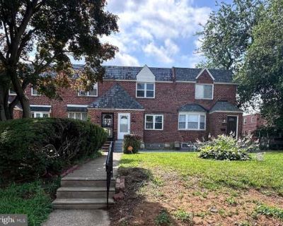 3 Bedroom 2BA 1525 ft Townhouse For Sale in PHILADELPHIA, PA