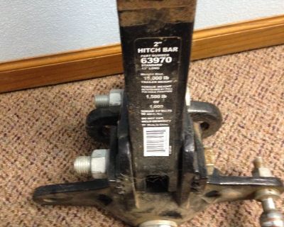 Trailer hitch and sway bars