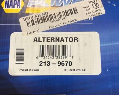 Alternator new in box 2014 duramax