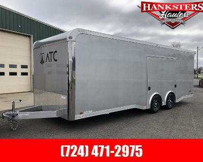 ATC 8.5X24 ROM-400 ALUMINUM ENCLOSED CAR TRAILER