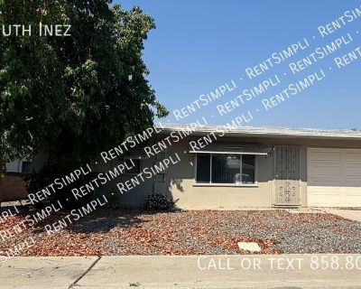 801 South Inez. Please be advised | We never advertise on Craigslist Welcome to this beautifully maintained 2-bedroom, 1-bath home in a quiet 55+ community. This home offers a bright, open layout with an oversized living room and updated kitchen featuring newer counters, cabinets, and sink. The bathroom is upgraded, and flooring includes easy-care tile and plank throughout. Enjoy ample storage ...