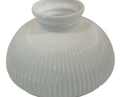 Vintage Milk Glass Lamp Shade