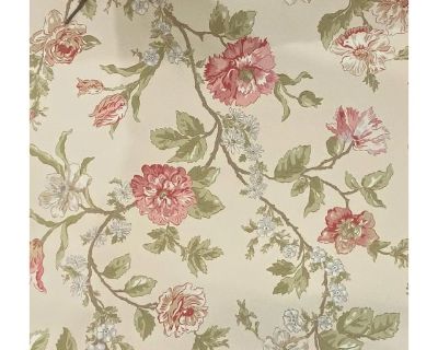 Vintage Schmacher Wallpaper Floral Pat No 528812