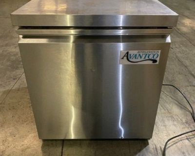 Est. 2019 Avantco 27" Undercounter Refrigerator RTR# 2033245-08