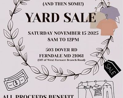 On The Go Homeless Outreach Garage Sale