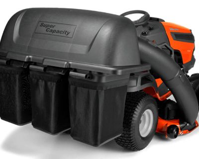 Husqvarna Power Equipment Collector 3 Bag 48 in. ClearCut Deck Tractor Bagger Old Saybrook, CT
