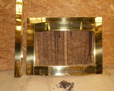Brass Fire Place Front