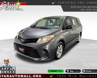 2018 Toyota Sienna L FWD 7-Passenger (Natl)