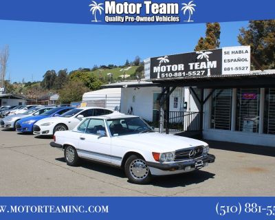 1987 Mercedes-Benz 560SL 2dr Roadster