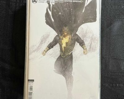 DC BLACK ADAM: ENDLESS WINTER SPECIAL #1 NM/VF Cover B Bosslogic Justice League