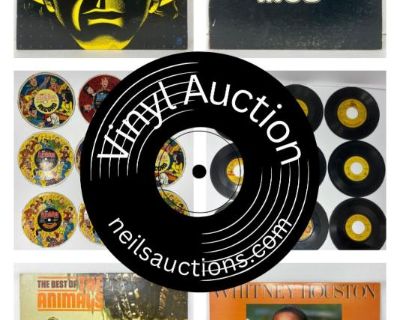 Vinyl Record Auction #27 (Ends Wednesday Night)