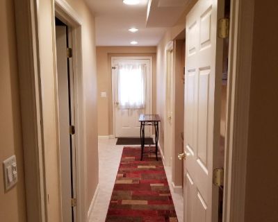 Very nice 1 bedroom basement with private entrance at Bowie MD. 
Full bath with Tub. 
Living room space.
Bedroom with window.
Clean service every 3 weeks.
Wifi
Security system.