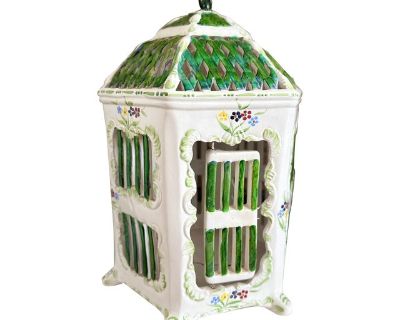 Ceramic Decorative Bird Cage