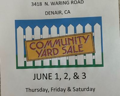 June 1, 2, 3 - 3418 N Waring Road, Denair, Ca