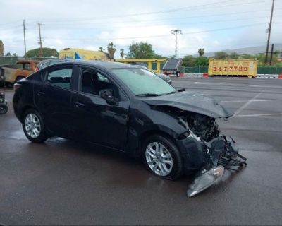 Salvage Black 2017 Toyota Yaris Ia