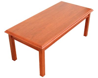 Traditional Classic Arnold Furniture Rectangle Walnut Occasional Coffee Table