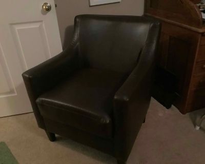 Leather- like chair