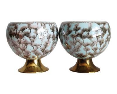 Vintage Wb Leersum Delftware Bowls- a Pair