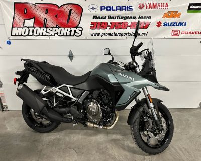 Condition: New, Make: Suzuki, Model: V-Strom 800, Year: 2024, Color: Metallic Matte Steel Green, Dealer: Pro Motorsports, Phone: 319-758-6117. All roads merge with the superb comfort and performance of the all-new 2024 V-STROM 800. With the introduction of the 2024 Suzuki V-STROM 800, the V-STROM family of motorcycles grows again to bring even greater comfort, capability, and choice to Adventur...
