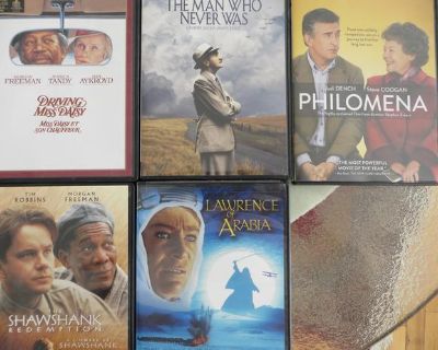 Movie DVD's - Purchased New. Watched Once.