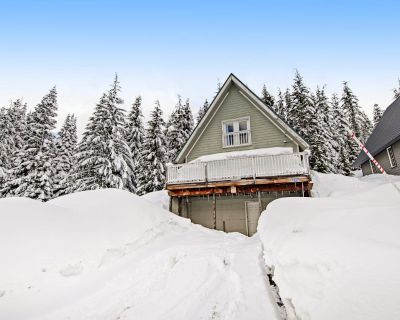 1 Bedroom 2BA Cabin Vacation Rental in Summit Chalet, Snoqualmie Pass, WA