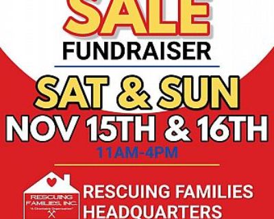 HUGE INDOOR GARAGE SALE