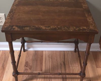 Tiger Wood Side Table by LANE