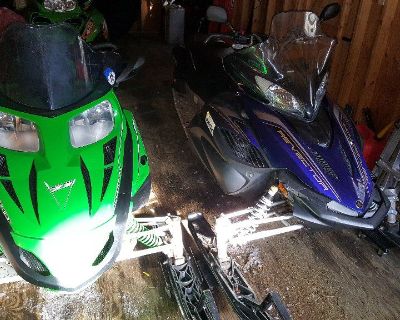 Snowmobiles & trailer package