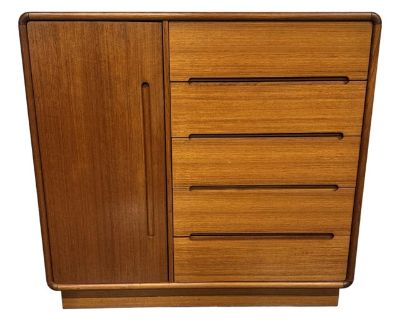 90's Teak Gentleman's Chest by Sun Cabinet Company