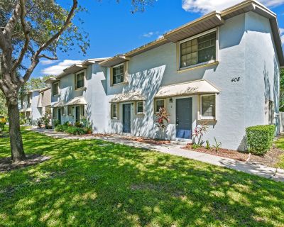 408 N Cypress Drive # 5. Property for Rent in Tequesta, FL for $2,250 with 2 bedrooms and 1 full bath, 1 half bath. This 1,056 square foot property was built in 1981.. Featuring 2-bedrooms and 1.5-bath, this charming home offers a spacious living area that flows effortlessly to a private fenced patio--perfect for grilling, entertaining, or simply relaxing outdoors.This move-in ready townhome al...