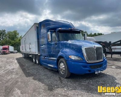 2016 International Sleeper Cab Semi Truck and 2006 48' Utility Trailer